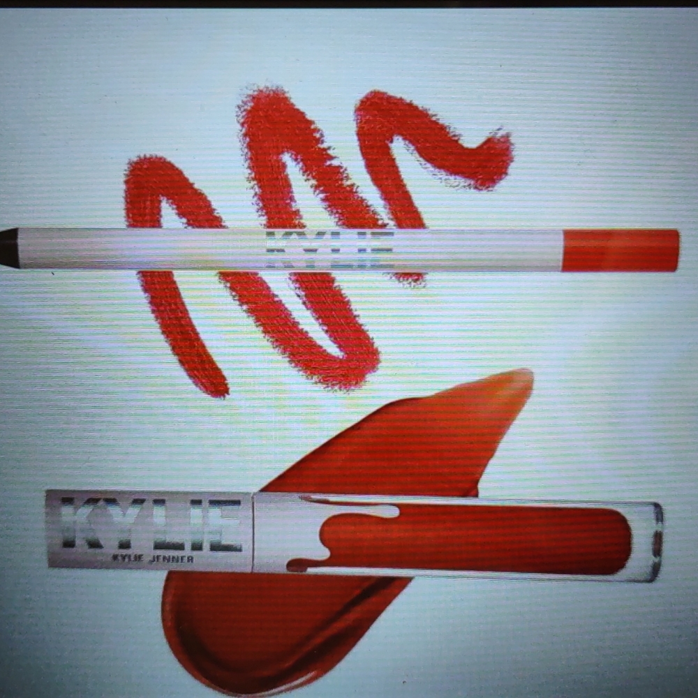 HP BNIB Kylie Cosmetics~ Kristen Matte Liquid Lipstick & Lip liner 500 - Picture 7 of 10